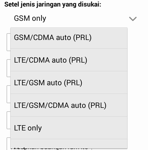 2 Cara Mengubah Jaringan 2G / 3G Ke 4G LTE Di Android 100% Work