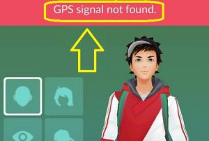 gps signal not found