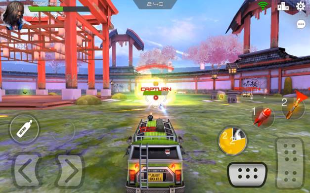 Overload 3D MOBA Car Shooting