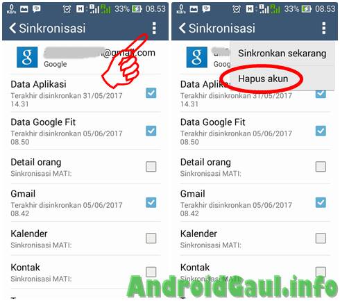 LOGOUT ATAU MENGHAPUS AKUN ANDA DARI GMAIL visual data 2