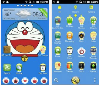 Download 6 Aplikasi Tema Doraemon Lucu dan Cantik Terbaru 2020