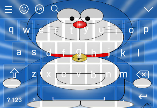 Aplikasi Keyboard Doraemon