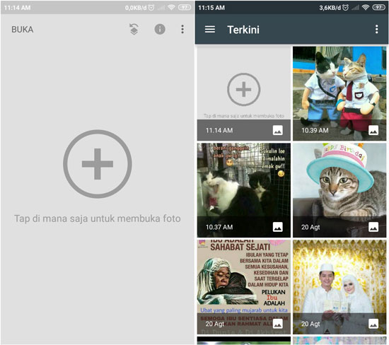 Buka Aplikasi Snapseed Pada Android