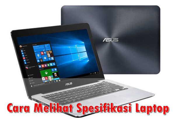 cara melihat spek laptop