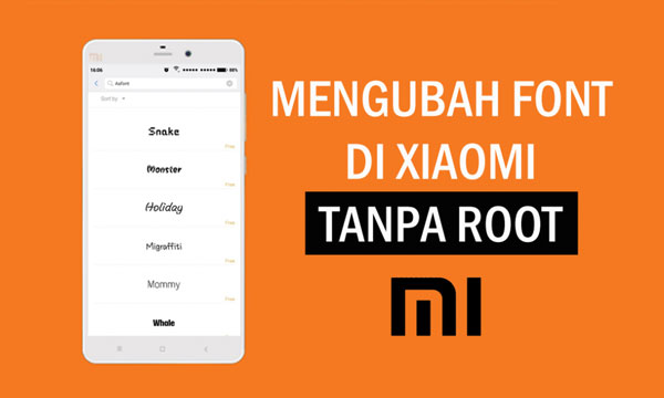 How to Change Xiaomi Fonts Without Root & Without Additional Applications
