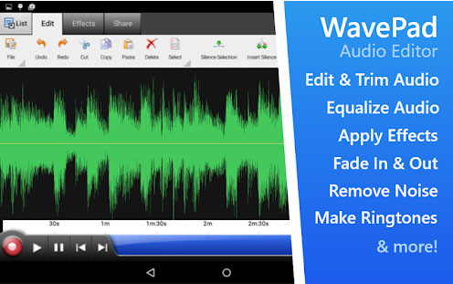 WavePad Audio Editor Free