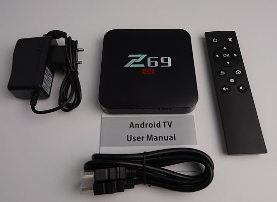 Z69 S905X 4k Android TV Box