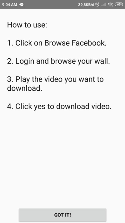 Cara Download Video Facebook di HP Android