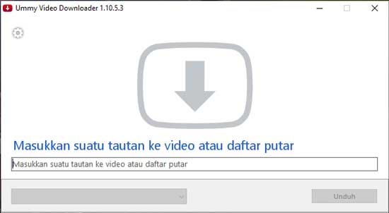 cara download dengan ummy video downloader