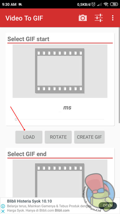 Cara Membuat Gif dari Video di Android