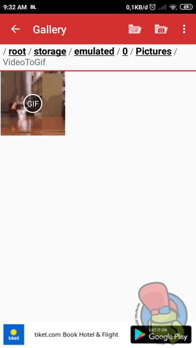 Cara Membuat Gif dari Video di Android
