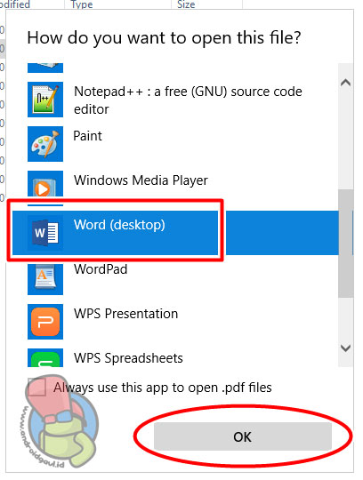 Cara Edit PDF dengan Microsoft Word