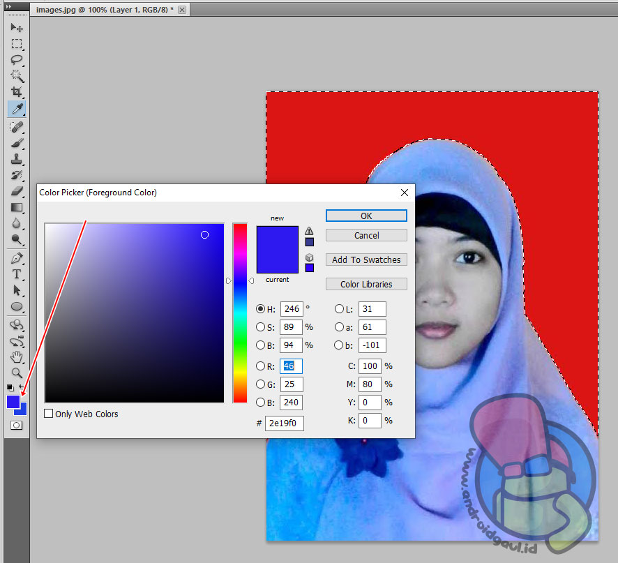 Cara Mengganti Background