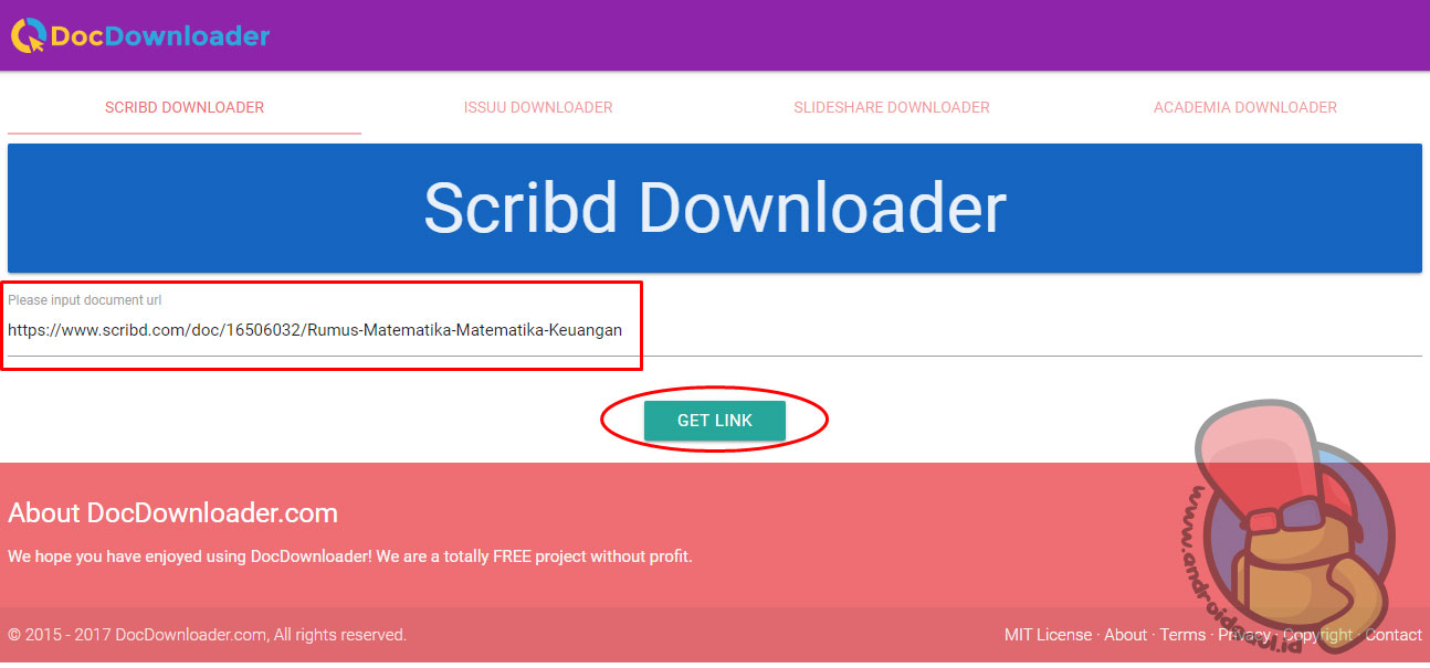 Cara Download File di Scribd Gratis