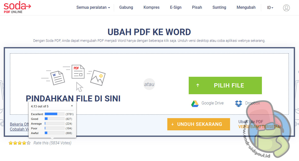 Cara Mengubah (Convert) PDF ke Word