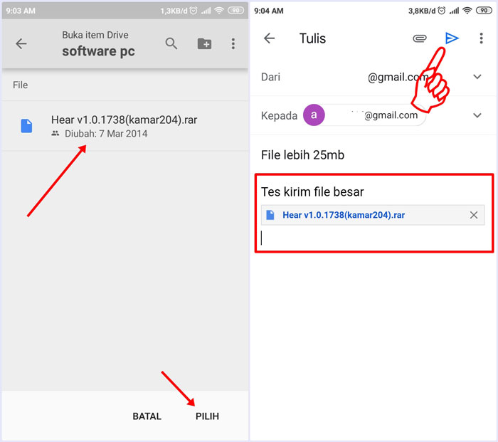 Cara Mengirim File Besar Lewat Email Gmail