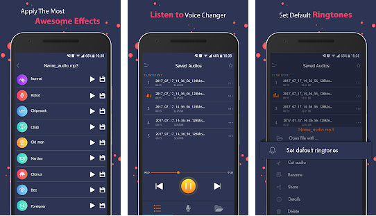 aplikasi pengubah suara real time android