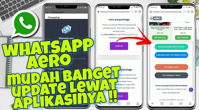 WhatsApp Aero 17.50 Apk Download Terbaru 2022 WhatsApp Aero 17.50 Apk