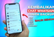 Cara Memulihkan Chat WhatsApp yang Terhapus di iPhone Cara Memulihkan Chat yang Terhapus di iPhone
