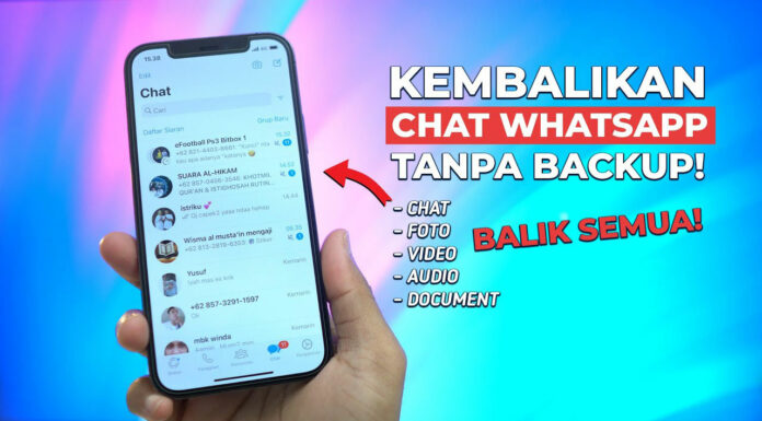 Cara Memulihkan Chat WhatsApp yang Terhapus di iPhone Cara Memulihkan Chat yang Terhapus di iPhone