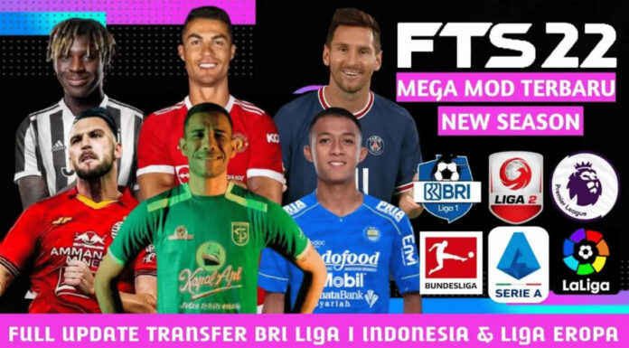 Download FTS 2022 Mod Liga Indonesia dan Eropa Offline FTS 2022 Mod Liga Indonesia