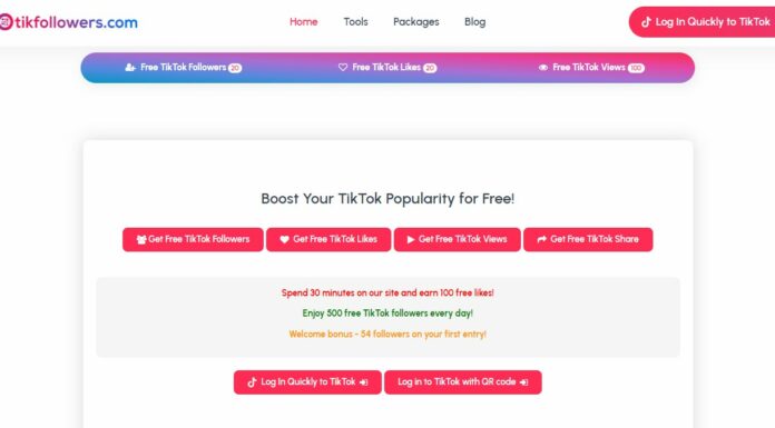 Tikfolowers. com, Trik Dapat TikTok Fans, Free Followers dan Likes Gratis Tikfolowers. com