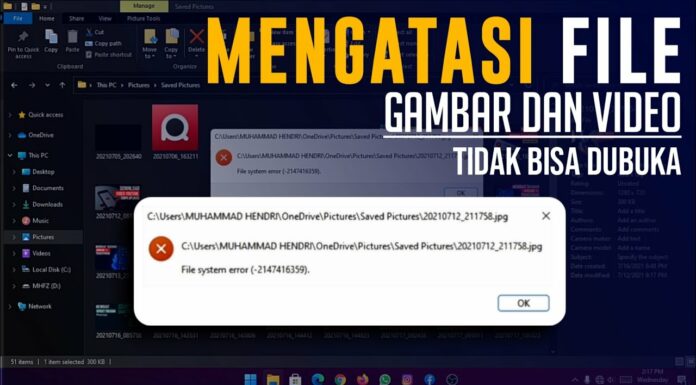 Gambar Tidak Bisa Dibuka? Penyebab dan Cara Mengatasi Gambar Tidak Bisa Dibuka